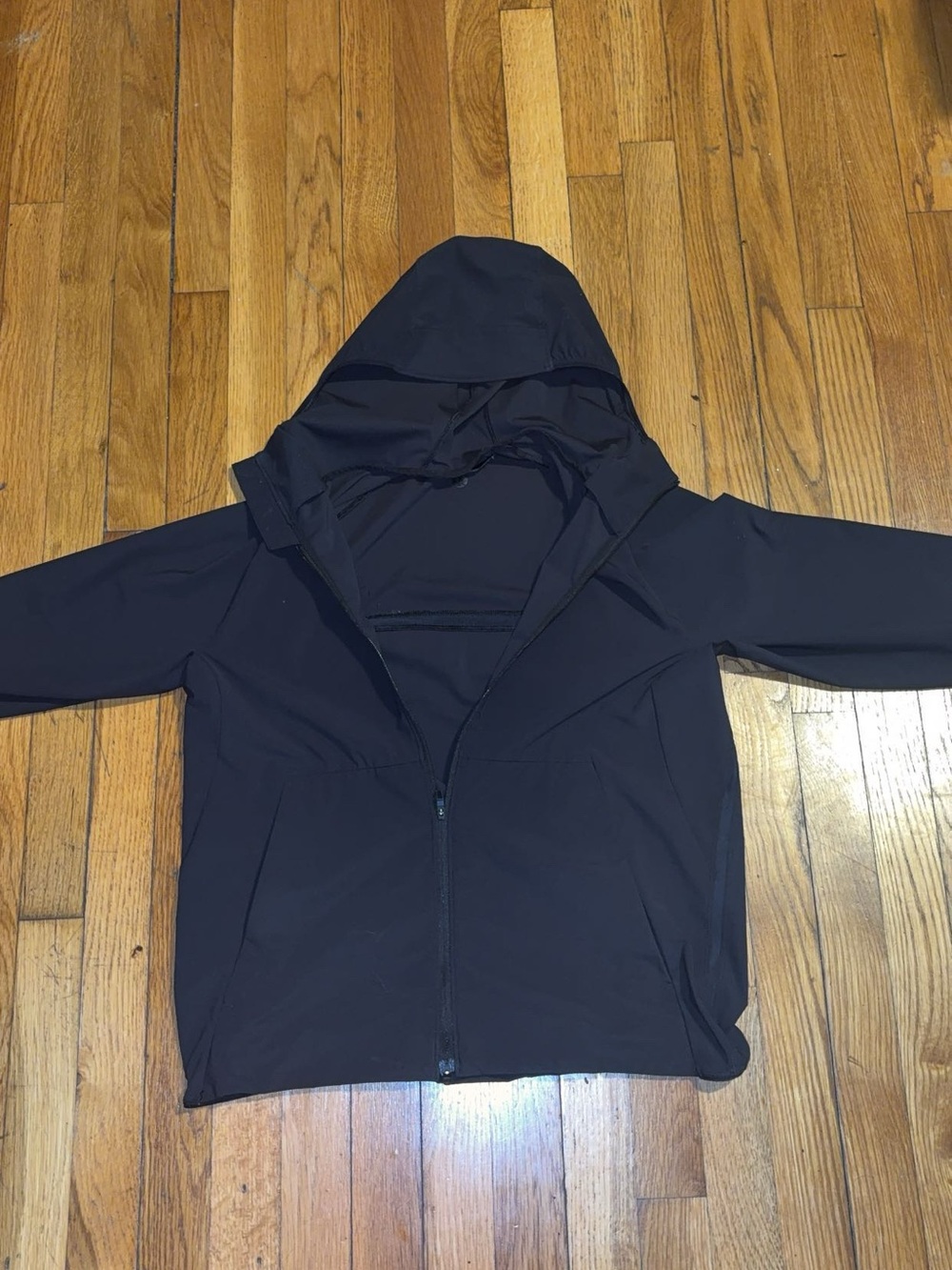 lululemon athletica Black Hooded Zip Jacket